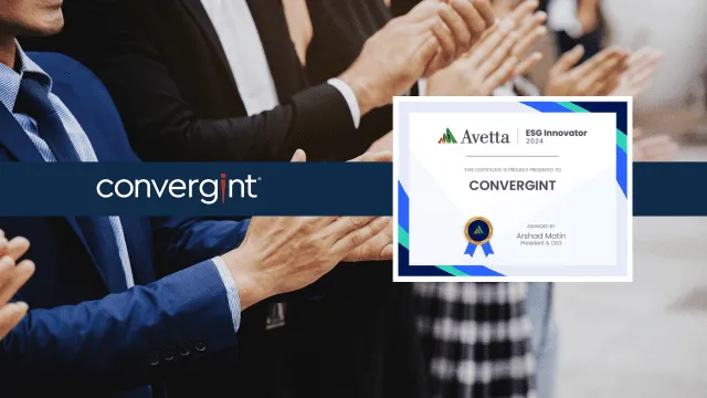 Avetta ESG Innovator Award
