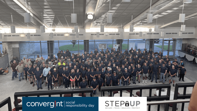 Convergint Employees Step Up