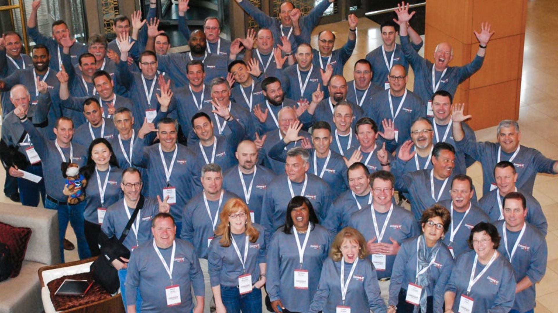 Happy Convergint employees