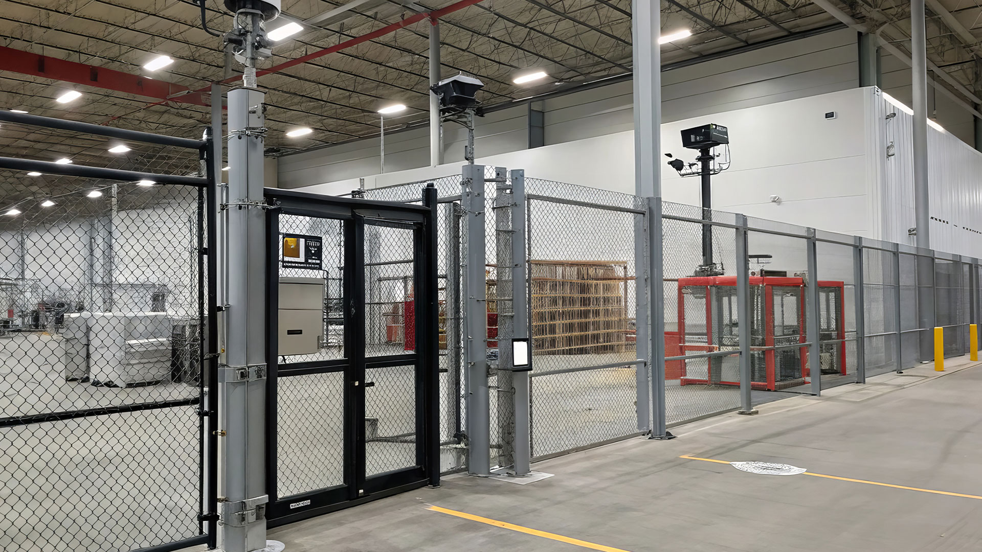 Physical Security fence barrier